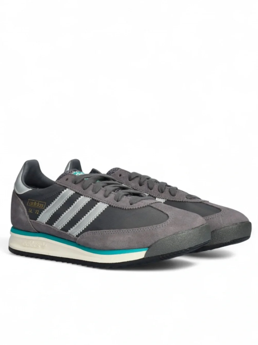 adidas SL 72 RS ‘Grey/Silver’ Sneakers Size US 9.5 Men/ 10.5 Women (NEW)